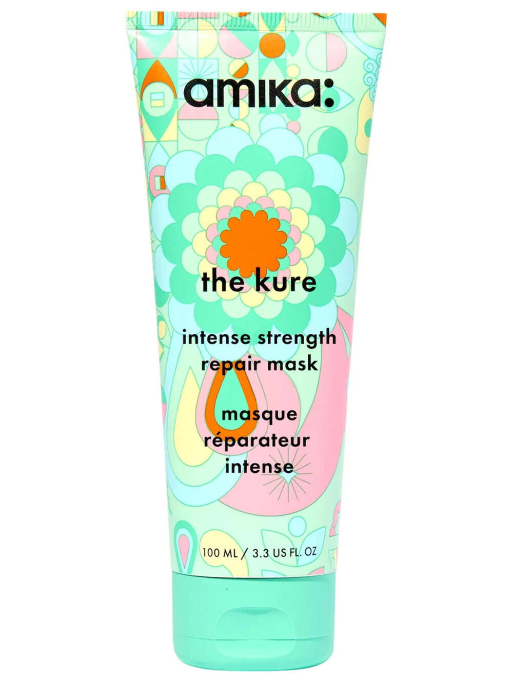 amika the kure intense bond repair mask, 100ml